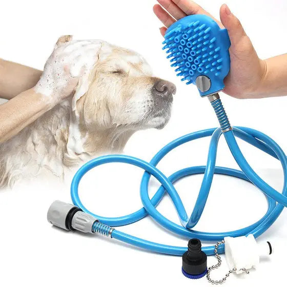 Douche portable pour le bain des animaux – Praticité et confort pour chiens et chats ! 🐾🐱 