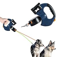 Trela Retrátil para Cães com Luz LED – Segurança e Estilo para Passeios Noturnos