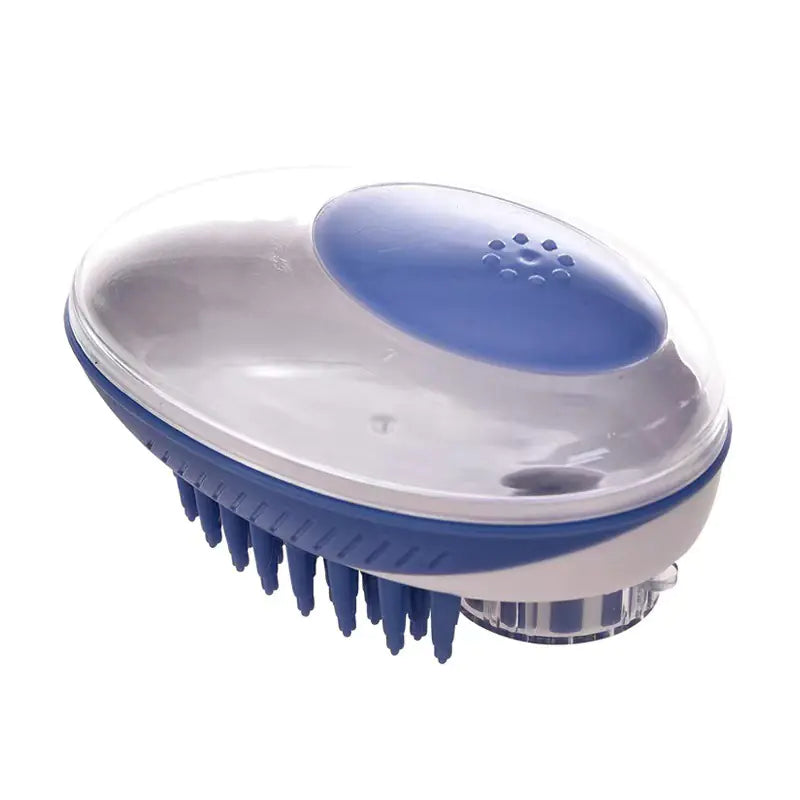 🧴Brosse de bain en silicone et peigne de massage : la touche parfaite pour le bien-être de votre animal !🐾 