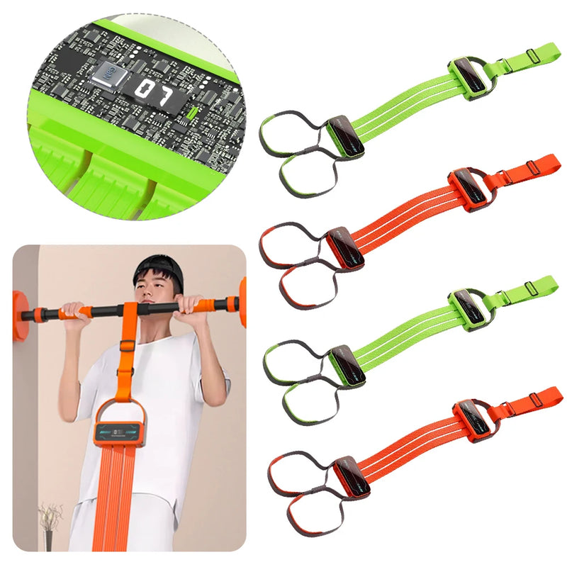 Faixa de Assistência para Pull Up com Suporte Ajustável de Pés