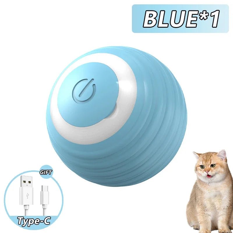 A Revolução dos Brinquedos para Gatos: Bola Inteligente que Pule e Rolé Automaticamente! - mineirosofertas