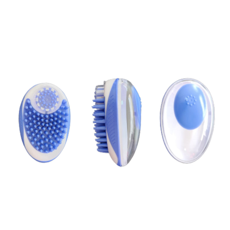 🧴Brosse de bain en silicone et peigne de massage : la touche parfaite pour le bien-être de votre animal !🐾 