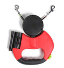 Coleira Retrátil para Cães com Luz LED – Segurança e Estilo para Passeios Noturnos🐶 - MineirosOfertas