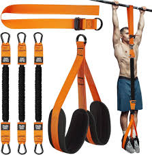 Faixa de Assistência para Pull Up com Suporte Ajustável de Pés