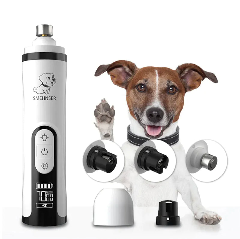 ✂️🐾 Cortador de Unhas para Animais com LED e Detector de Vasos 💡🔍 Segurança e Precisão!