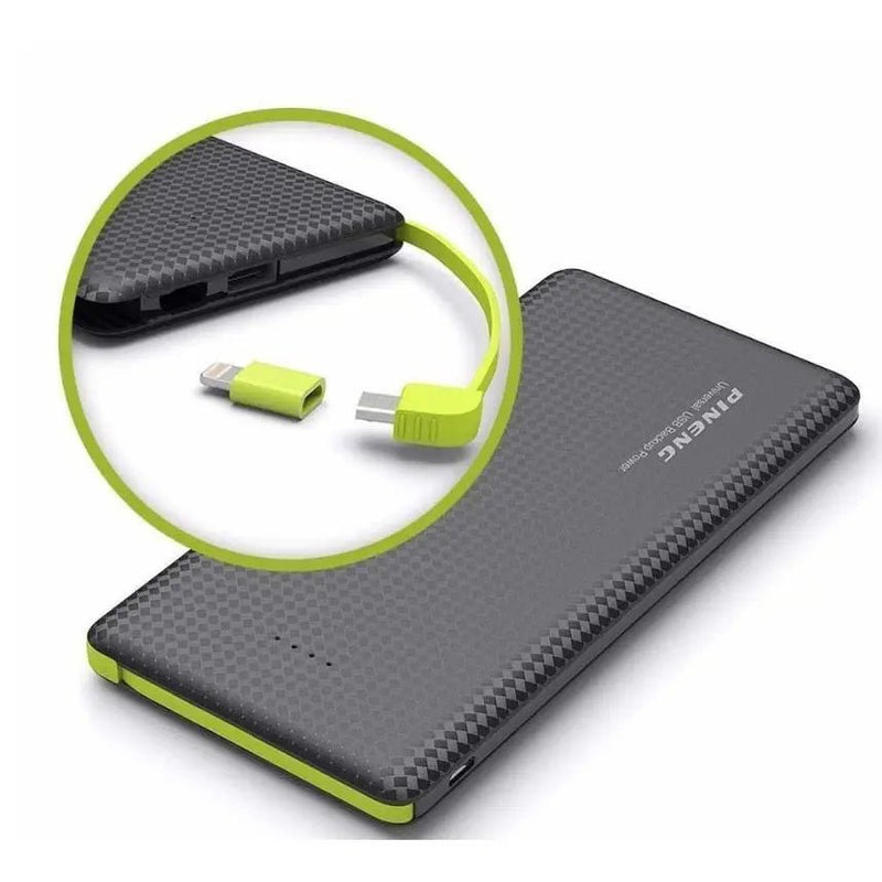 Pineng Power Bank 10.000mAh: Carregue Seu iPhone com Potência e Portabilidade! - mineirosofertas