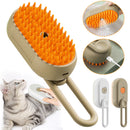 🐾 Escova Elétrica Mágica para Pets: Massageia e Remove Pelos Soltos com Apenas 1 Toque!